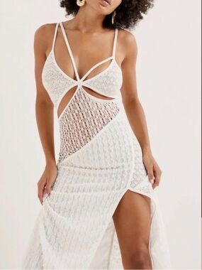 For Love & Lemons Tracy Knit Cover Up